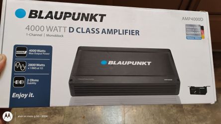 Blaupunkt AMP4000D 4000W Monoblock Car Amplifier