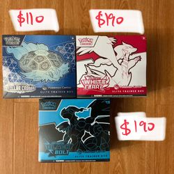 Pokemon Center Elite Trainer Box Lot