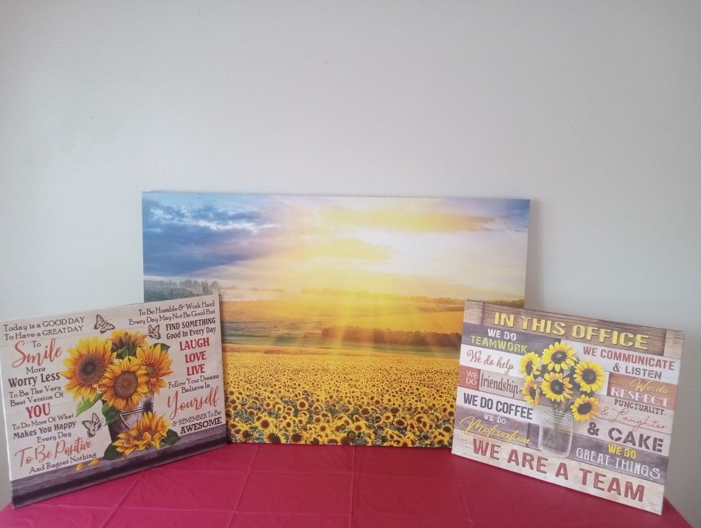 Sunflower Wall Decor
