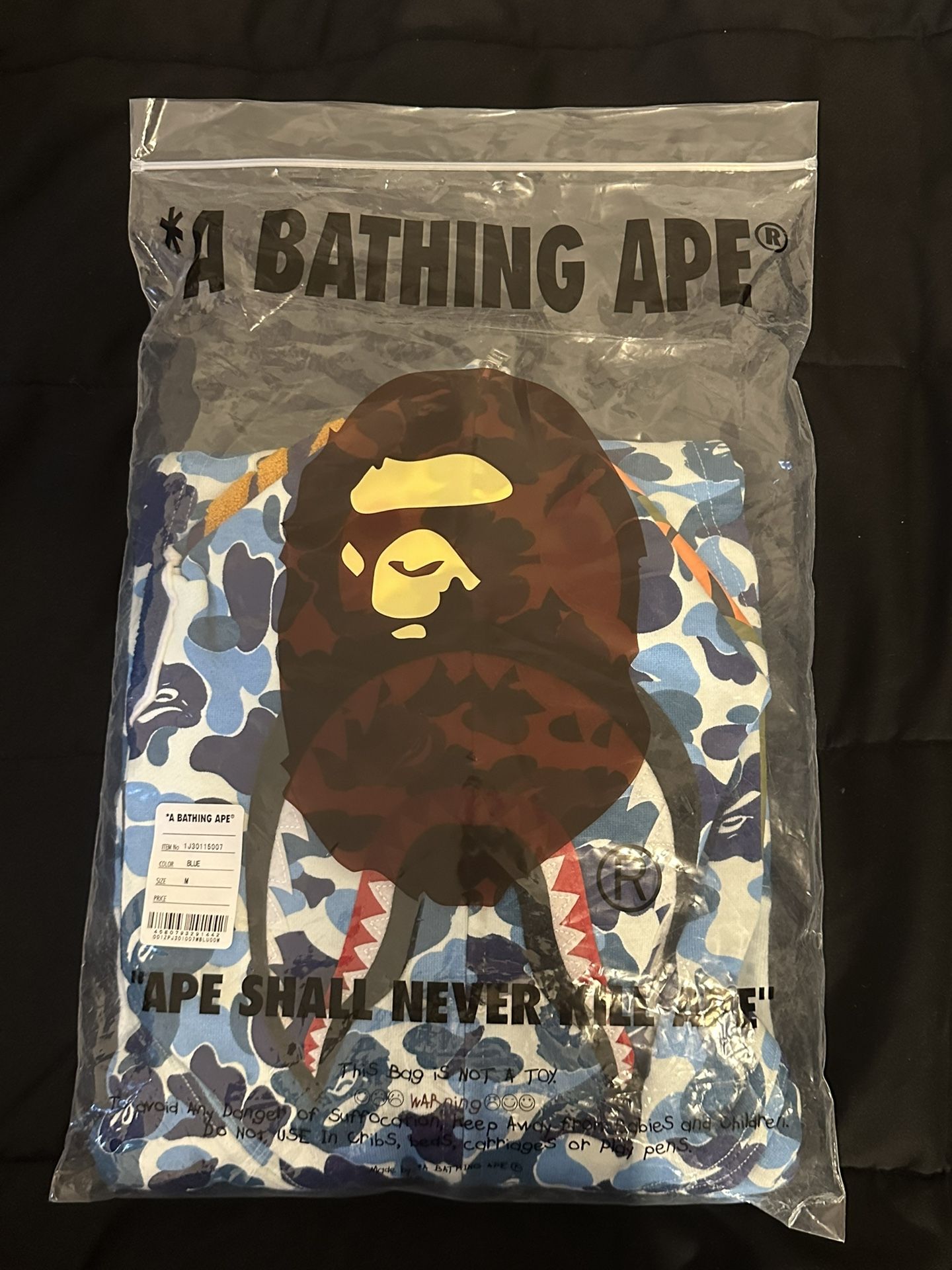 BAPE ABC Camo Shark Full Zip Hoodie