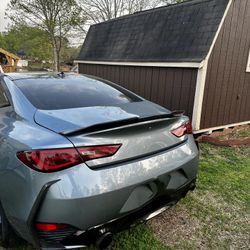 Infiniti q60 rear spoiler duckbill