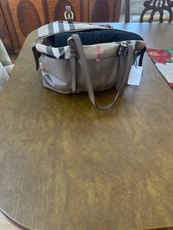 Authentic Burberry Diaper Bag