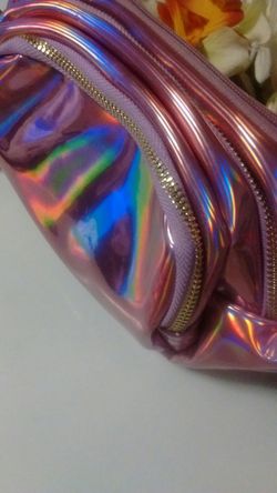Patent Leather Pink Metallic--Fanny Pack