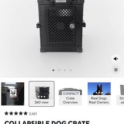 IMPACT COLLAPSIBLE DOG CRATE