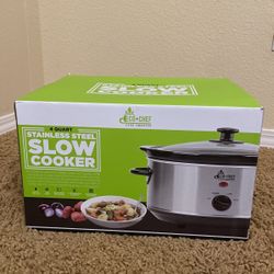 Stainless Steel Slow Cooker