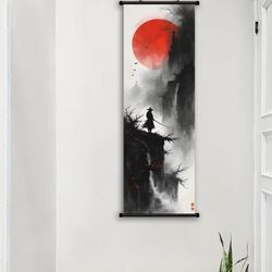 Samurai Kakemono tapestry 