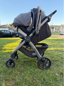 Chico Bravo 3-in-1 travel system with KeyFit30 car seat and TWO bases