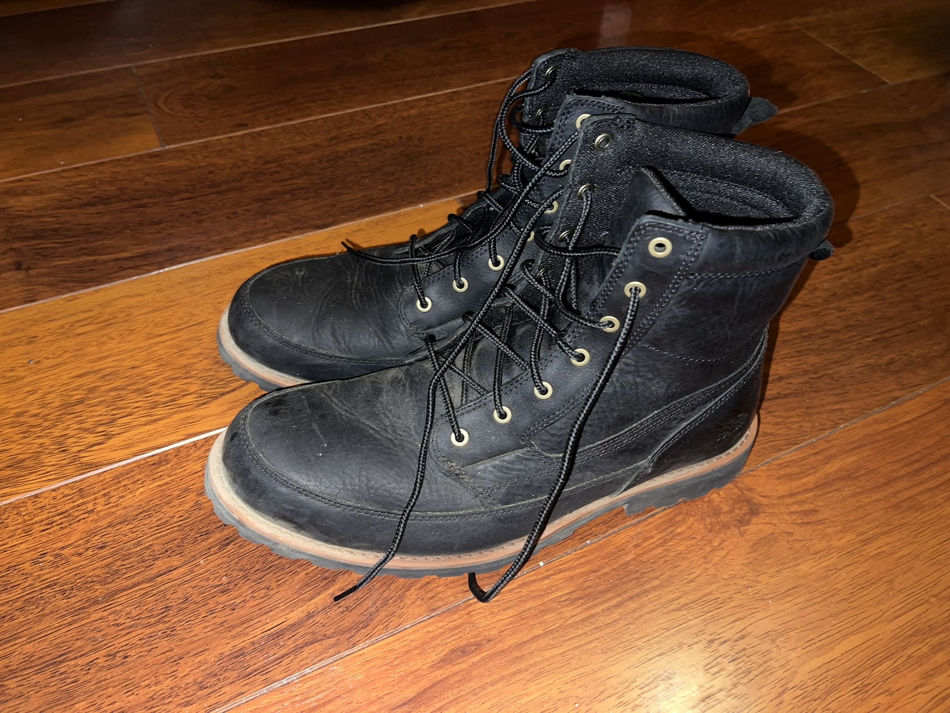 Black Timberland Boots