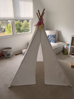 White Teepee Tent
