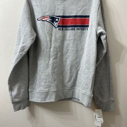 Men’s NFL sweater, patriots, size small, originally $39.99, new