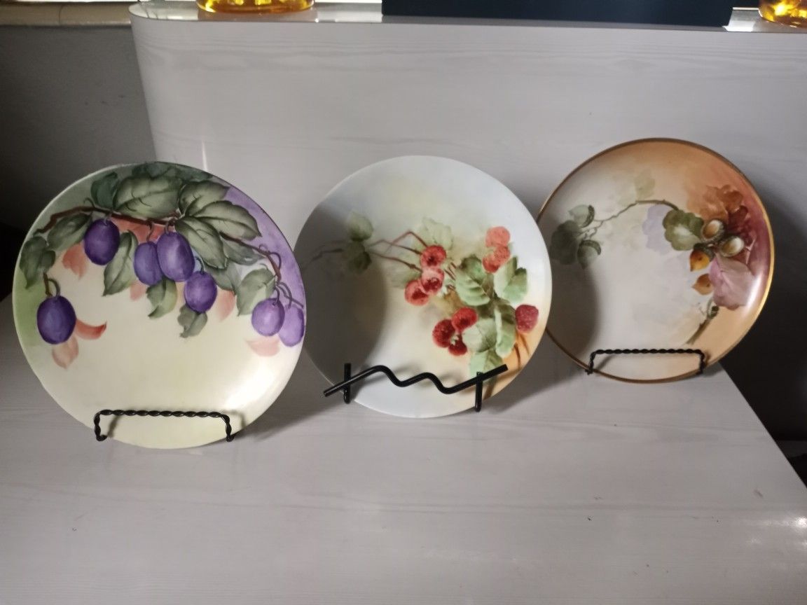 3 Platos ANTIGUOS Collectibles & Art