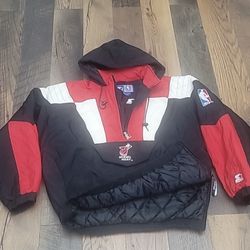 Vintage Miami Heat Starter Jacket 