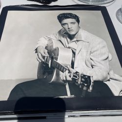 Images Of Elvis Hard Cover Book