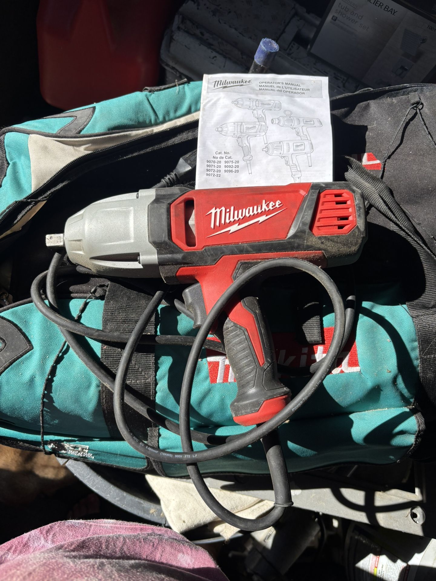 1/2 in Impact Wrench Drill 