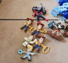 2019 Toy Story 4 McDonald's Toys - Woody - Buzz - BoPeep