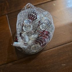 Clear And Red Gems