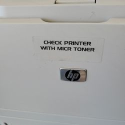 Micr  Check PRINTER WITH MICR  Toner