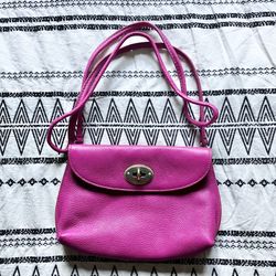 Fossil Monica Leather Fuchsia Purse