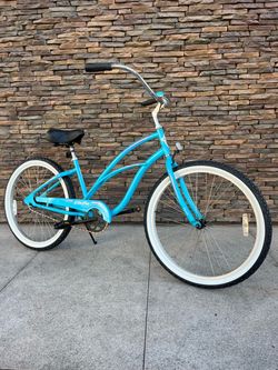Electra Cruiser 1 Step Thru 26 inch Beach Cruiser Turquoise Blue