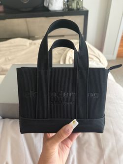 Alexander Wang Ribbed Knit Mini Tote