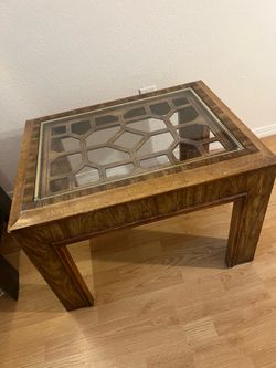 Vintage Side Table 19”Tx21”Dx27”W