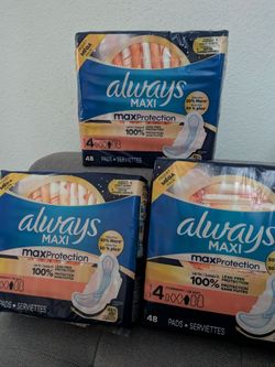 Always maxi pads
