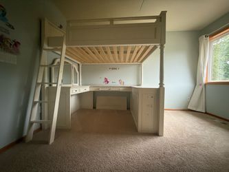 Pottery Barn Chelsea Vanity Loft Bed