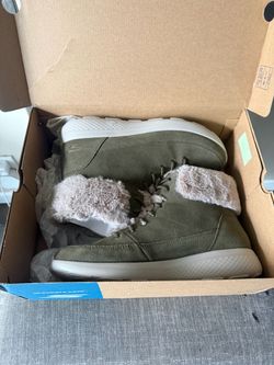Skechers Slip-ins On-the-GO Joy Water Repellent Suede Boots
