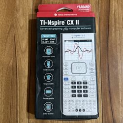 TI NSPIRE CX II Graphics Calculator 