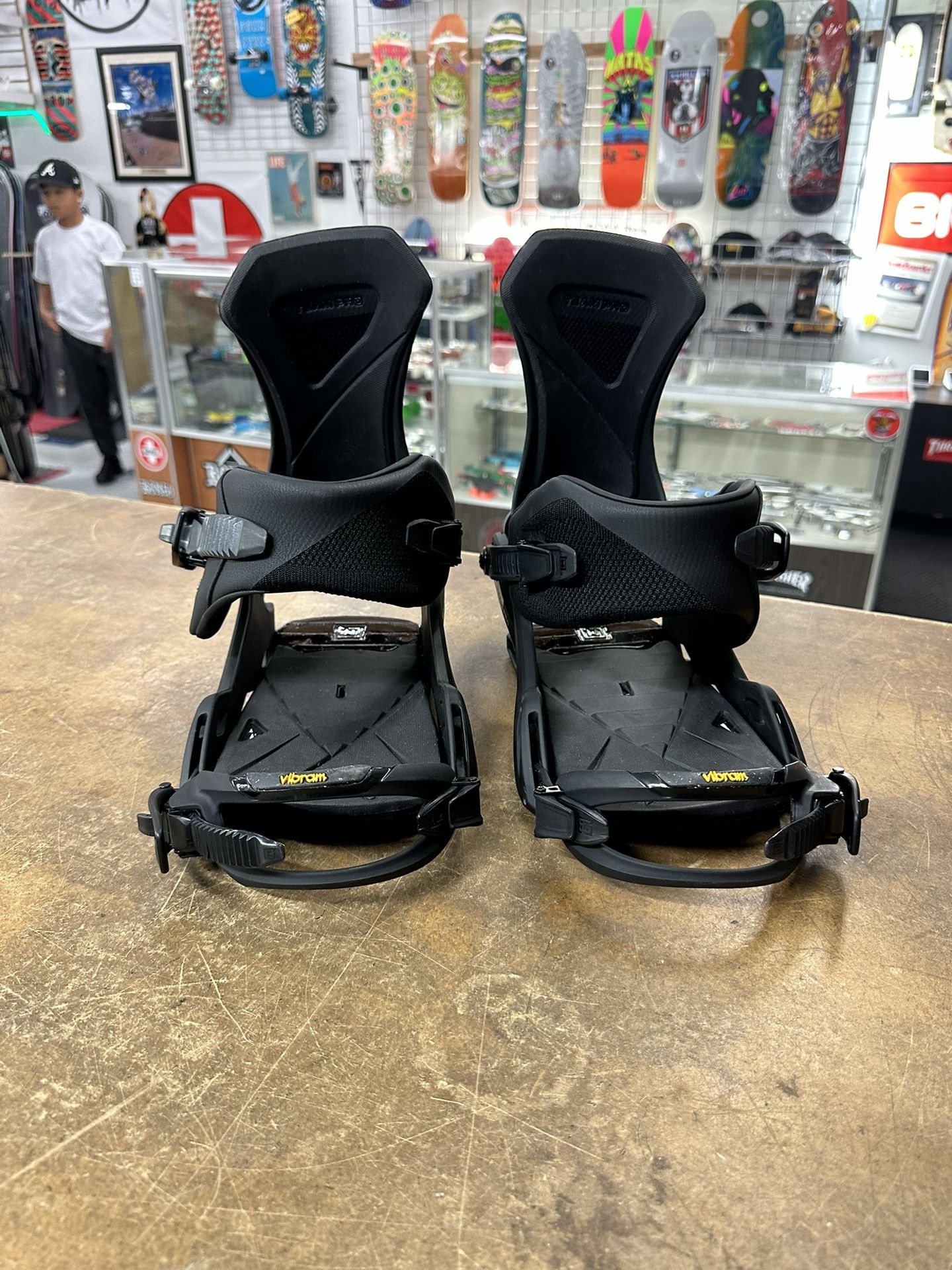2024 Nitro Team Pro Large Snowboard Bindings Warranty Included Free Installation