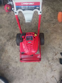 Troy bilt pressure washer
