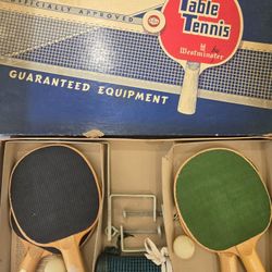 Vintage Table Tennis By Westmister