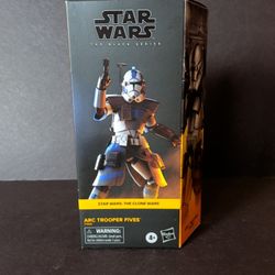 Star Wars The Black Series The Clone Wars Exclusive Arc Trooper Fives