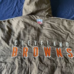 Large Cleveland Browns jacket or coat