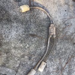 Marine or RV heavy duty extension splitter