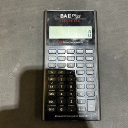 Texas Instruments BA II Plus 