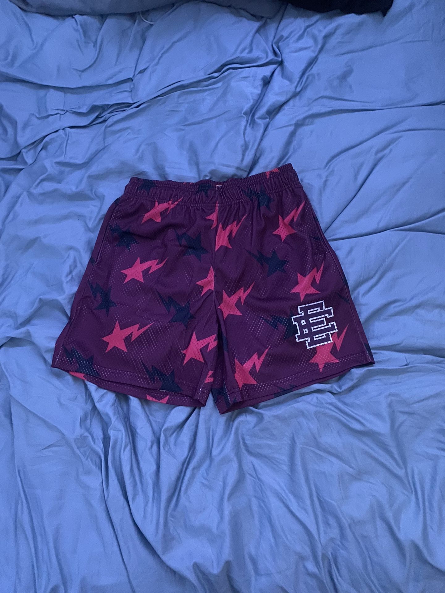 Large Eric Emanuel x BAPE Miami Basic Short 