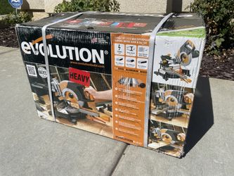 Evolution 10in Sliding Miter Saw **New in Box