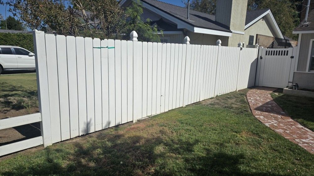 Vinyl Fence