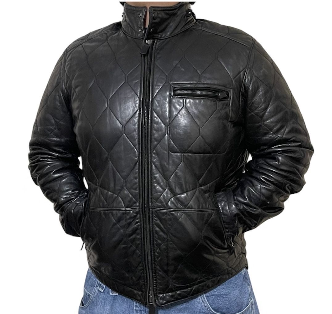 Coach Quilted Leather Jacket