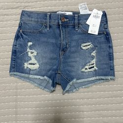 Abercrombie Kids  Girl High-Rise Shortie Short 11/12
