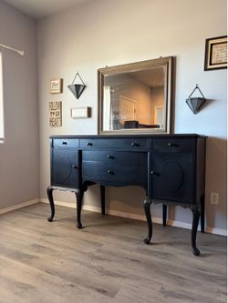 XL Vintage Solid Wood  Buffet : Sideboard : Coffee Bar : Entryway Table- delivery available