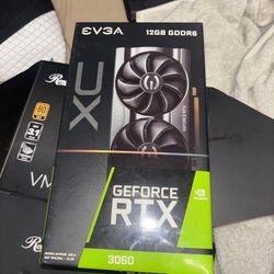 The item shown is an EVGA GeForce RTX 3060 XC Gaming graphics card.