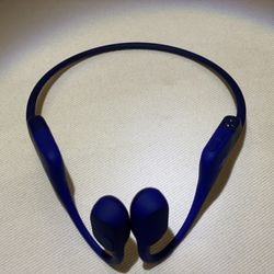 Pre-owned AfterShokz Aeropex Bone Conduction Headphones (Blue)