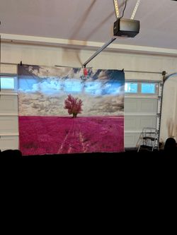 Pretty Pink Tree Backdrop