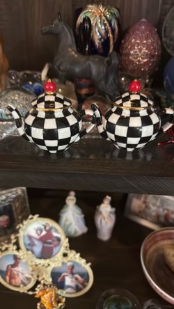 Mackenzie Childs salt and Pepper