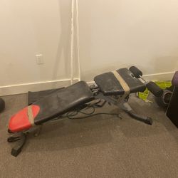 Adjustable Abs Workout Bench