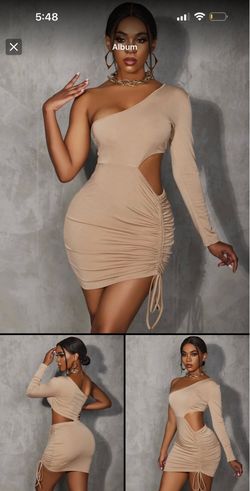 Nude dress
