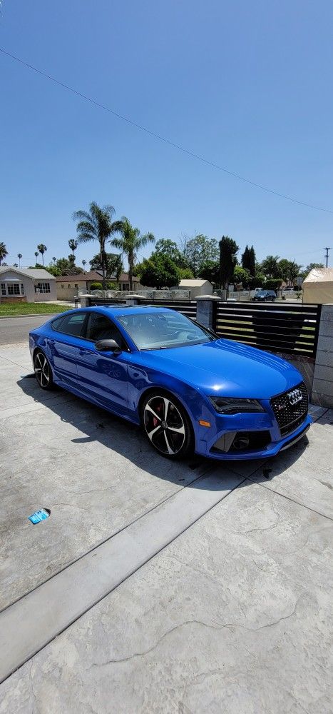 2015 AUDI RS7 Nogaro Blue