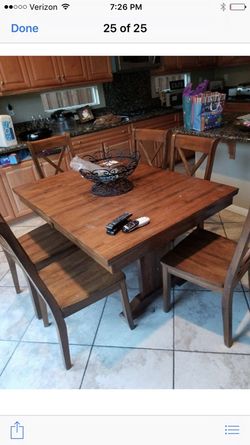 Kitchen table and chairs